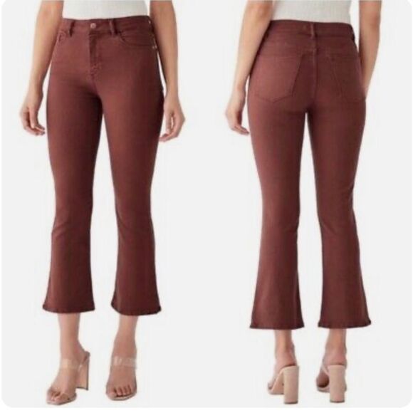DL 1961 nwt 16w Bridget cropped high rise instasculpt boot - Picture 1 of 9